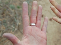 Cold blue fingers in a Coloradan