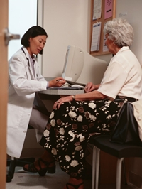 Establish a healthy working relationship by making the patient the focus of attention.