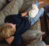 Pain, tingling, and limited range of motion after  a cat bite to the finger
