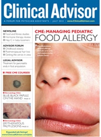 July 2012 Issue of Clinical Advisor