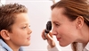 Minimize pain during an eye exam 