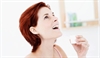 Gargling sore throats away