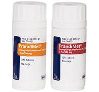 PrandiMet stimulates release of insulin, improves insulin sensitivity, and decreases gluconeogenesis PrandiMet stimulates release of insulin, improves insulin sensitivity, and decreases gluconeogenesis