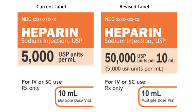 Heparin labels updated to clarify drug strength - The Clinical Advisor