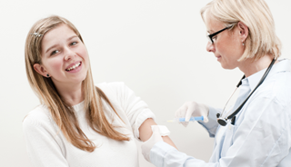 Gardasil 9 is given as three separate shots within six months Gardasil 9 is given as three separate shots within six months