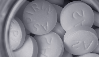 Nearly 93.6% of regular low-dose aspirin users with a history of CVD said they take it for heart attack prevention Nearly 93.6% of regular low-dose aspirin users with a history of CVD said they take it for heart attack prevention