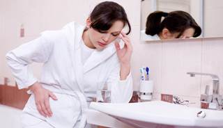 Nausea and vomiting were common in early pregnancy and are associated with a lower risk of pregnancy loss. Nausea and vomiting were common in early pregnancy and are associated with a lower risk of pregnancy loss.