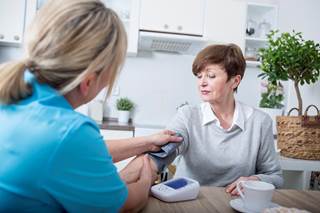 Among women, but not men, mid-adulthood hypertension correlated with a 65% increased dementia risk. Among women, but not men, mid-adulthood hypertension correlated with a 65% increased dementia risk.