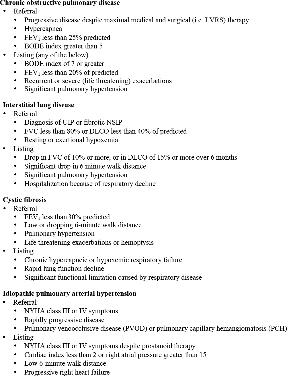 Lung Transplantation (include selection, evaluation, process of organ ...